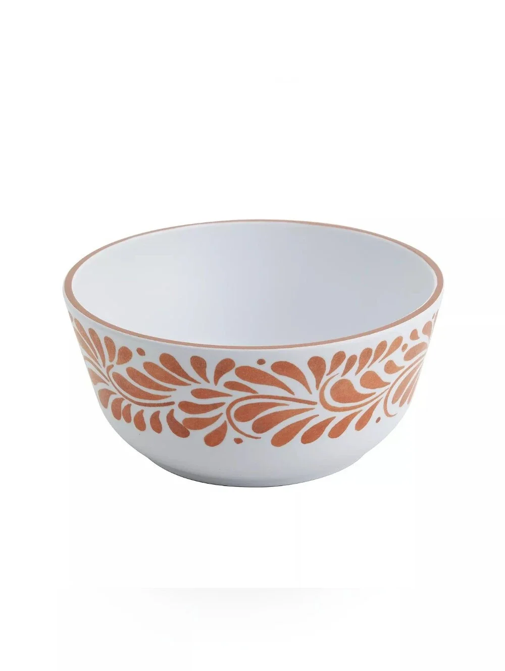 INFUSE 11 Piece Lebrillo Pattern Melamine Dinnerware Set for Outdoor Dinner Set
